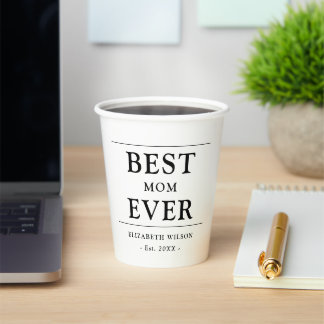 Beste Mama je Mütter Geschenk Pappbecher