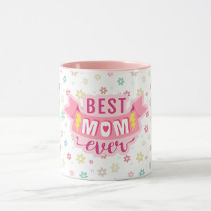 Beste Mama je Mutter Geschenke Flora Tasse