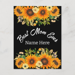 BESTE MAMA JE MUTTER-TAGESGESCHENK POSTKARTE