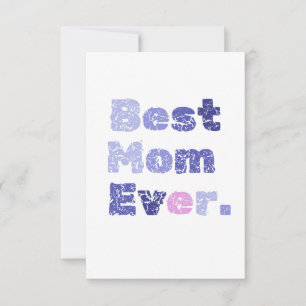 Beste Mama je Muttertag flatter Grußkarte Karte