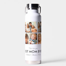 Beste Mama je Muttertag FotoCollage Trinkflasche
