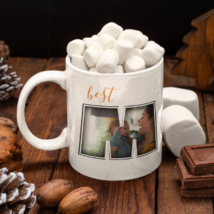 Beste Mama je Muttertag Geschenk 3 Foto Cutout Kaffeetasse