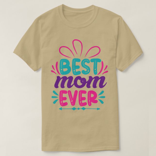 Beste Mama je Muttertag Geschenk 5 T-Shirt (Design vorne)