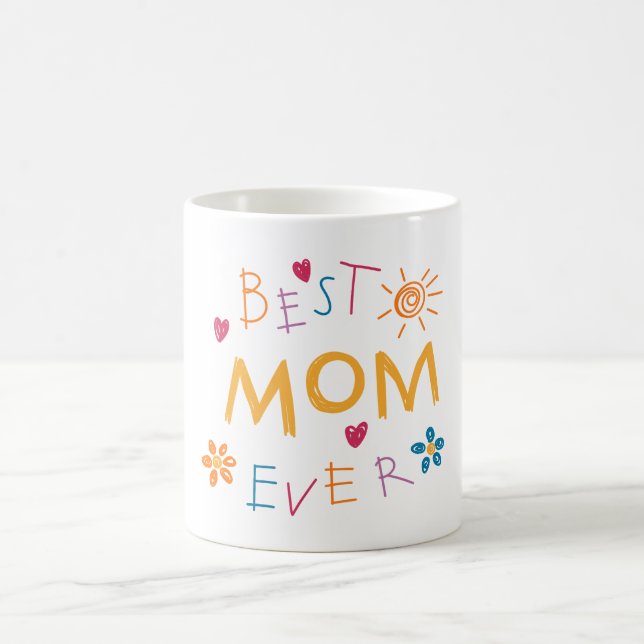 Beste Mama je Muttertag Kaffeetasse (Mittel)