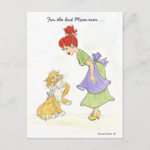 Beste Mama je Muttertag Postkarte