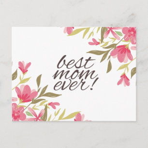 Beste Mama je Muttertag   Postkarte