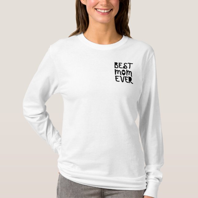 Beste Mama je Muttertag T-Shirt (Vorderseite)