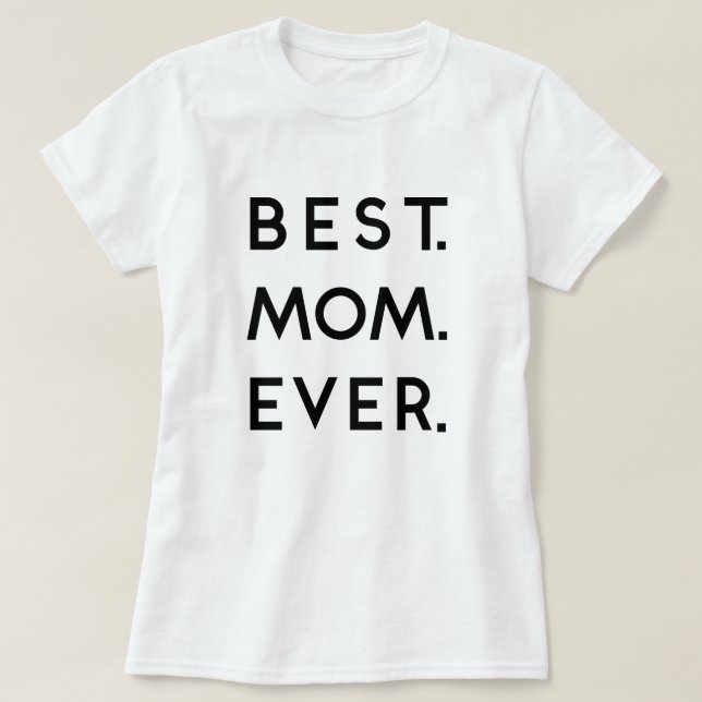 Beste Mama je Muttertag T-Shirt (Design vorne)