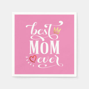 Beste Mama je Muttertagsangebot  Papier Napkin Serviette