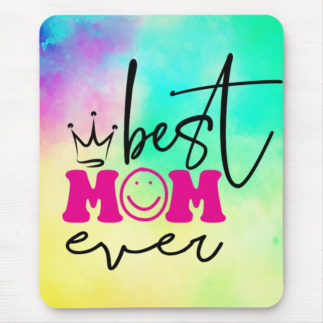 Beste Mama je Muttertagsdesign-63344 Mousepad (Vorne)