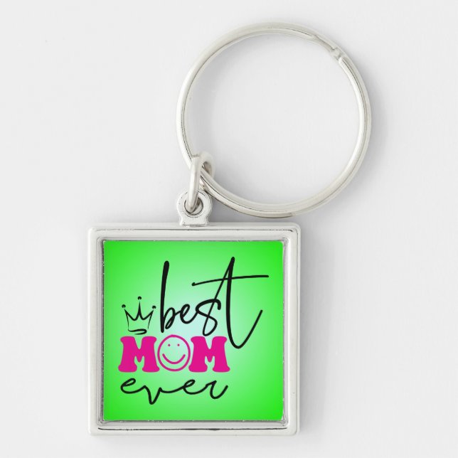 Beste Mama je Muttertagsdesign-63344 Schlüsselanhänger (Vorne)