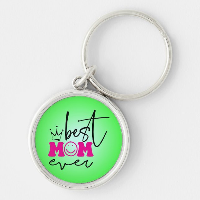 Beste Mama je Muttertagsdesign-63344 Schlüsselanhänger (Vorne)