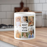 Beste Mama je - Muttertagsfoto-Collage Kaffeetasse<br><div class="desc">Feiern Sie Ihre Mutter mit der "Beste Mama je" Mother's Day Foto Collage Coffee Tasse. Dieser personalisierte Schlamm zeichnet sich durch eine wunderschön gestaltete Collage aus gepflegten Fotos aus, in der besondere Momente und Erinnerungen eingefangen werden. Die herzliche Nachricht "Beste Mama je" fügt eine liebevolle Touch hinzu. Aus hochwertiger Keramik...</div>