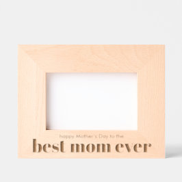 Beste Mama je Muttertagsgebet Geätzte Rahmen