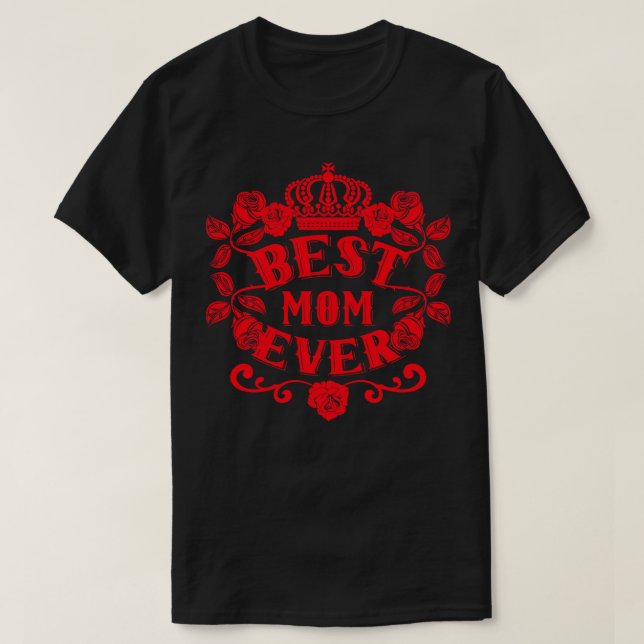 Beste Mama je Muttertagsgeschenk T-Shirt (Design vorne)