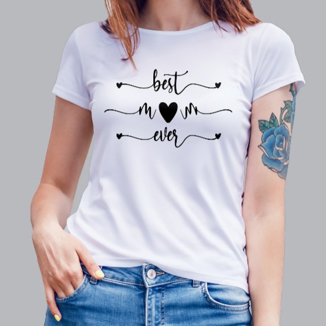 Beste Mama je Muttertagsgeschenk T - Shirt (Von Creator hochgeladen)