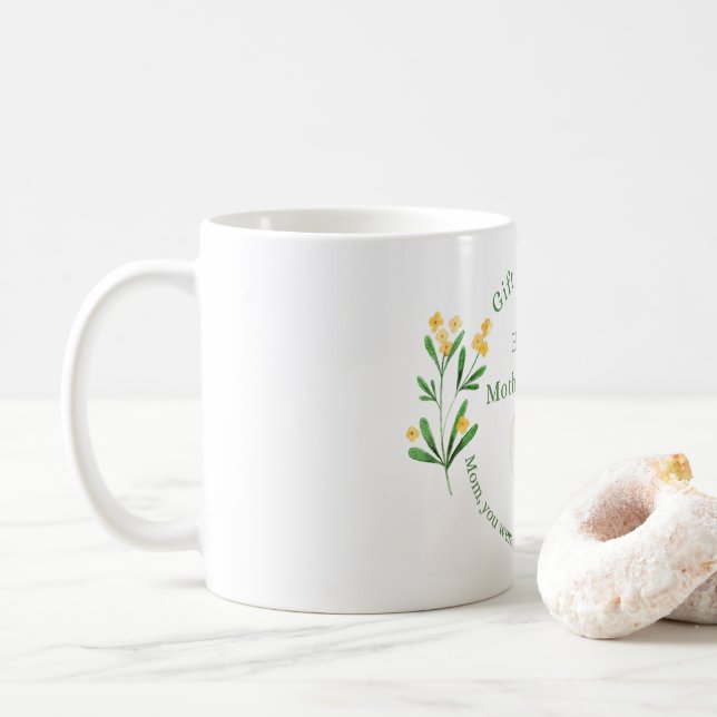 Beste Mama je - Muttertagsgeschenk Tasse (Mit Donut)