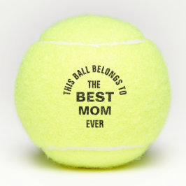 Beste Mama je nach Kundenwunsch Tennisbälle