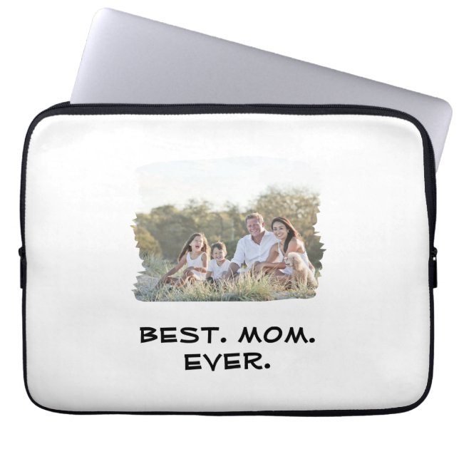 Beste Mama je nach Muttertag  Foto Laptopschutzhülle (Vorderseite)