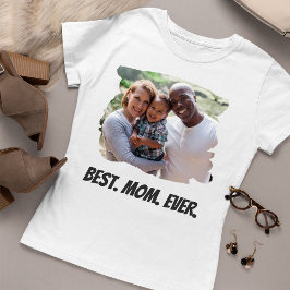 Beste Mama je nach Muttertag für Familienfeiern Fo T-Shirt