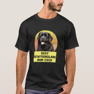 Beste Mama je Neufundland Hundezüchter Beste T-Shirt