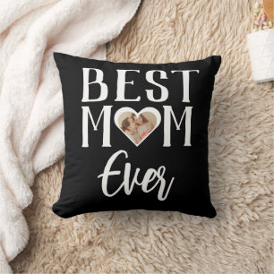 Beste Mama je Niedlich 1 Foto glückliche Mütter Kissen