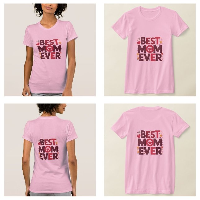 Beste Mama je Niedlich Hörmutter T-Shirt (best mom ever shirt)