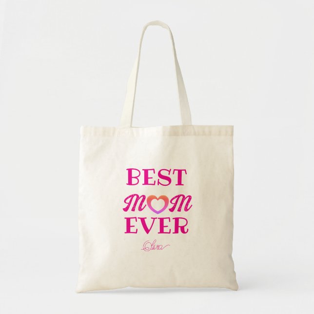 Beste Mama je Niedliches Geschenk für die Muttermu Tragetasche (Vorne)