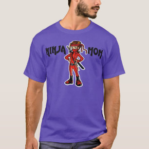 Beste Mama je Ninja-Modus T-Shirt