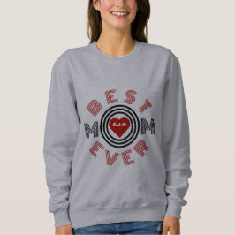 Beste Mama je Personalisiert Sweatshirt