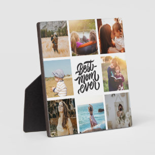 Beste Mama je Personalisierte FotoCollage Fotoplatte
