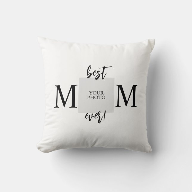 Beste Mama je Personalisierter Muttertag Kissen (Vorderseite)
