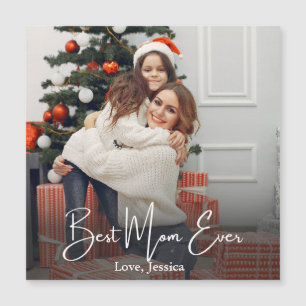 Beste Mama je Personalisiertes Foto Magnetkarte