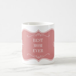 BESTE MAMA JE!PINK FRAME MATTIERT KAFFEETASSE