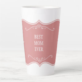 BESTE MAMA JE!PINK FRAME MATTIERT MILCHTASSE
