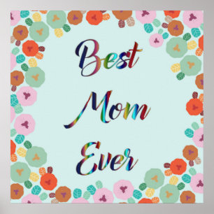 BESTE MAMA JE POSTER