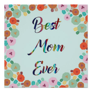 BESTE MAMA JE POSTER