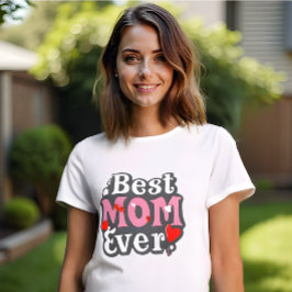 Beste Mama je - Retro-Inspiriert Muttertag T-Shirt