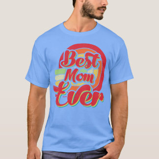 Beste Mama je Retro Vintage gestörte Style-Mamas T-Shirt