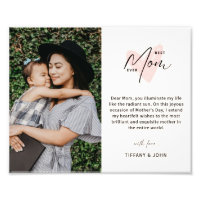 Beste Mama je rosa Niedliche Herzschrift