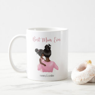 Beste Mama je rosa Weiß Kaffeetasse