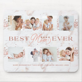 Beste Mama je Rose Glitzer 8 Fotos Muttertag Mousepad