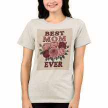 Beste Mama je Rose T - Shirt