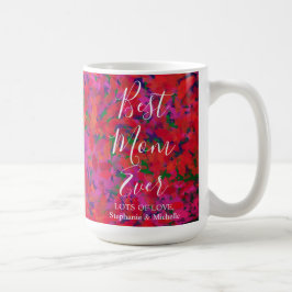 Beste Mama je Roter Garten Kaffeetasse