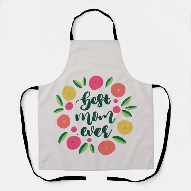 Beste Mama je Schürze (Vorderseite)