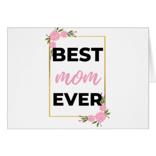 Beste Mama je schwarz