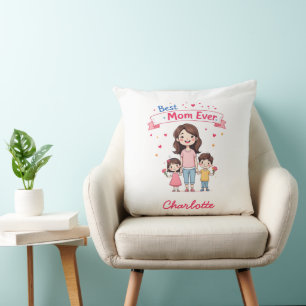 Beste Mama je Sentimental Personalisiert Mother Kissen