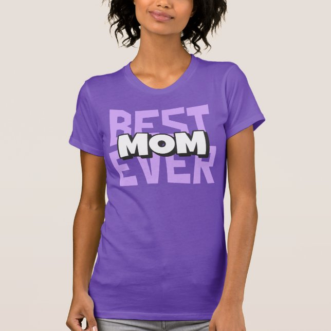 Beste Mama je | Shirt der Mutter (Vorderseite)
