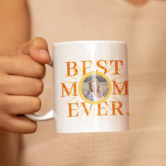 Beste Mama je Sonne Foto Muttertag Kaffeetasse (Von Creator hochgeladen)