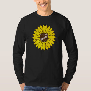 Beste Mama je Sonnenblumen Matching Family Mütter  T-Shirt